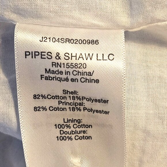 Veronica Beard Blue Gingham Ruffle Plaid Mini Dress L Cottagecore Soft Girl - Picture 12 of 13